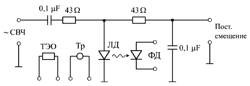 Электрическая схема модуля ДМПО131-21/ДМПО155-21